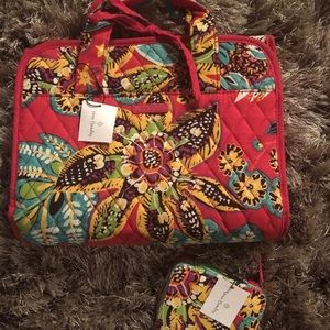 Vera Bradley hanging organizer and pill case